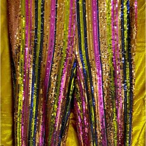 Bedazzled sequin pant!